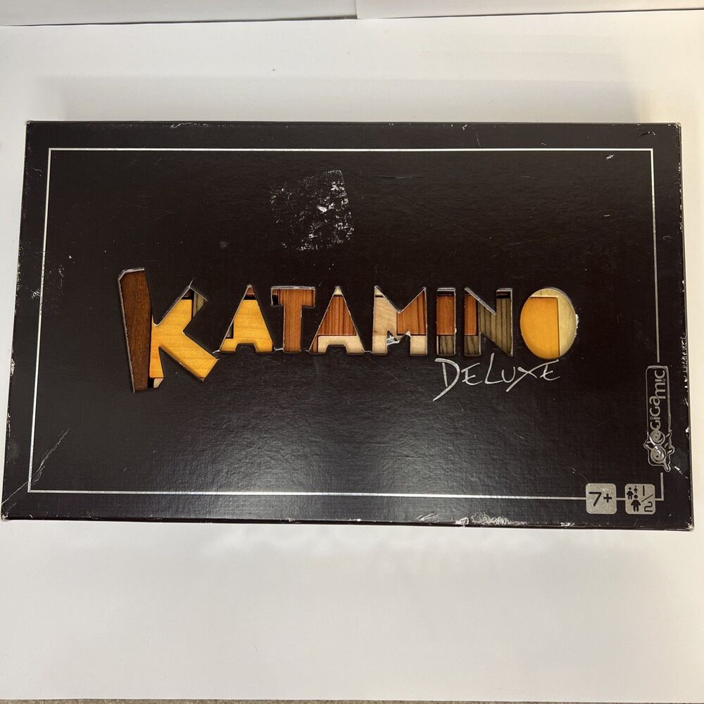 Katamino Deluxe Wooden Puzzle Strategy Game; Instruction Book, Age 7+ Open